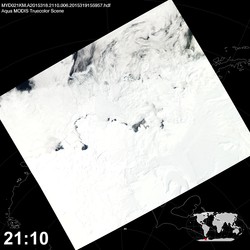 Level 1B Image at: 2110 UTC