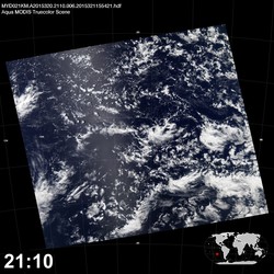 Level 1B Image at: 2110 UTC