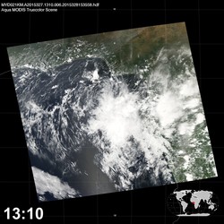 Level 1B Image at: 1310 UTC