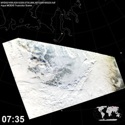 Level 1B Image at: 0735 UTC