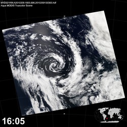 Level 1B Image at: 1605 UTC