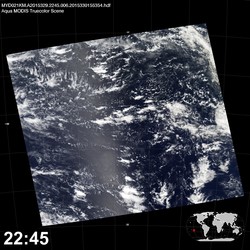 Level 1B Image at: 2245 UTC