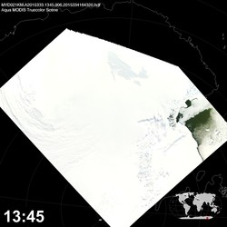 Level 1B Image at: 1345 UTC