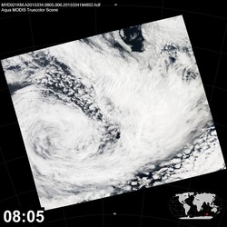 Level 1B Image at: 0805 UTC