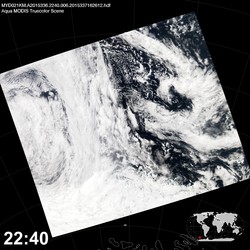 Level 1B Image at: 2240 UTC