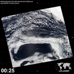 Level 1B Image at: 0025 UTC