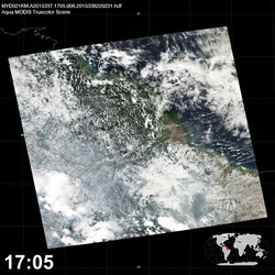 Level 1B Image at: 1705 UTC