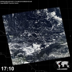 Level 1B Image at: 1710 UTC