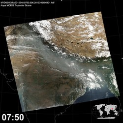 Level 1B Image at: 0750 UTC