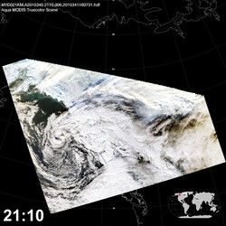 Level 1B Image at: 2110 UTC