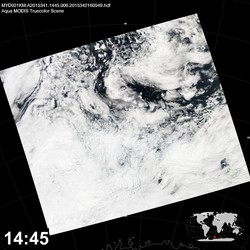 Level 1B Image at: 1445 UTC