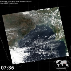 Level 1B Image at: 0735 UTC