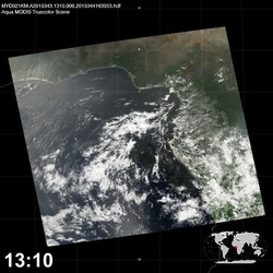 Level 1B Image at: 1310 UTC