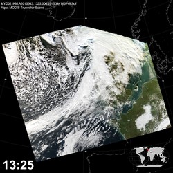 Level 1B Image at: 1325 UTC