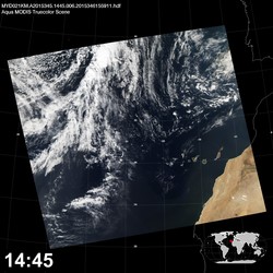 Level 1B Image at: 1445 UTC