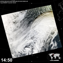 Level 1B Image at: 1450 UTC