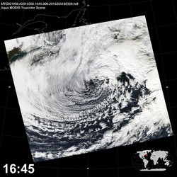 Level 1B Image at: 1645 UTC