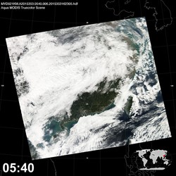 Level 1B Image at: 0540 UTC