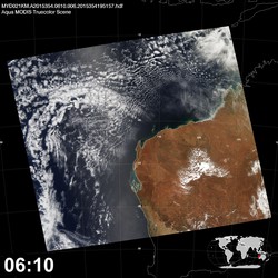 Level 1B Image at: 0610 UTC