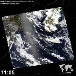 Level 1B Image at: 1105 UTC