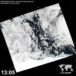 Level 1B Image at: 1305 UTC