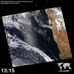 Level 1B Image at: 1315 UTC