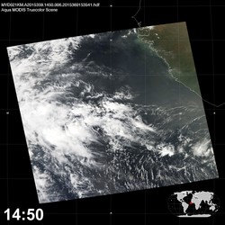 Level 1B Image at: 1450 UTC