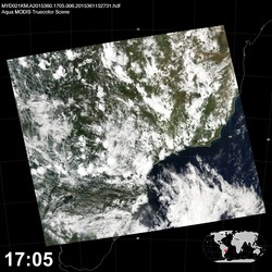 Level 1B Image at: 1705 UTC