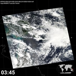 Level 1B Image at: 0345 UTC