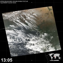 Level 1B Image at: 1305 UTC