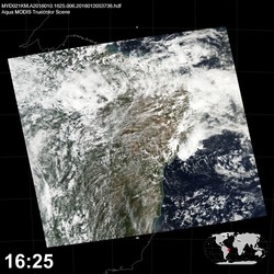 Level 1B Image at: 1625 UTC