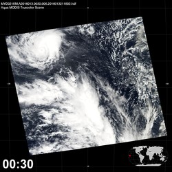 Level 1B Image at: 0030 UTC