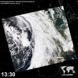 Level 1B Image at: 1330 UTC