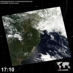 Level 1B Image at: 1710 UTC