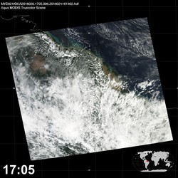 Level 1B Image at: 1705 UTC