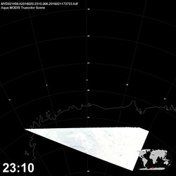 Level 1B Image at: 2310 UTC