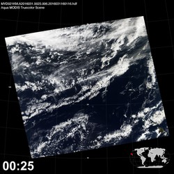 Level 1B Image at: 0025 UTC