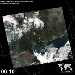 Level 1B Image at: 0610 UTC