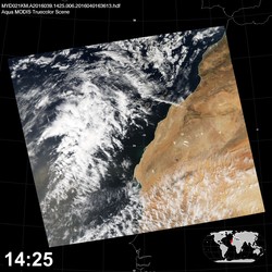 Level 1B Image at: 1425 UTC