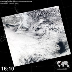 Level 1B Image at: 1610 UTC