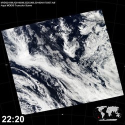 Level 1B Image at: 2220 UTC