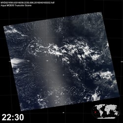 Level 1B Image at: 2230 UTC