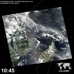 Level 1B Image at: 1045 UTC