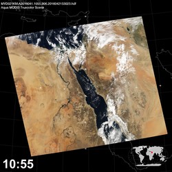 Level 1B Image at: 1055 UTC