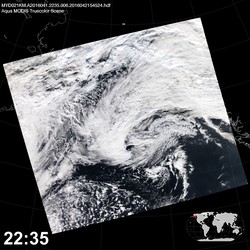 Level 1B Image at: 2235 UTC