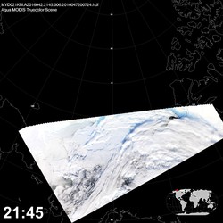 Level 1B Image at: 2145 UTC