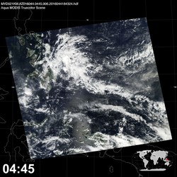 Level 1B Image at: 0445 UTC