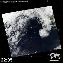 Level 1B Image at: 2205 UTC