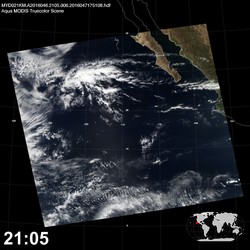 Level 1B Image at: 2105 UTC