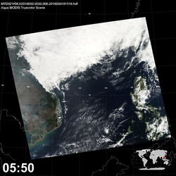 Level 1B Image at: 0550 UTC